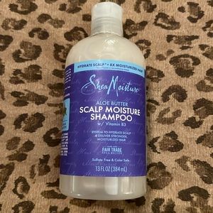 🐷🆕 Shea Moisture Aloe Butter Scalp Moisture Shampoo 🐷